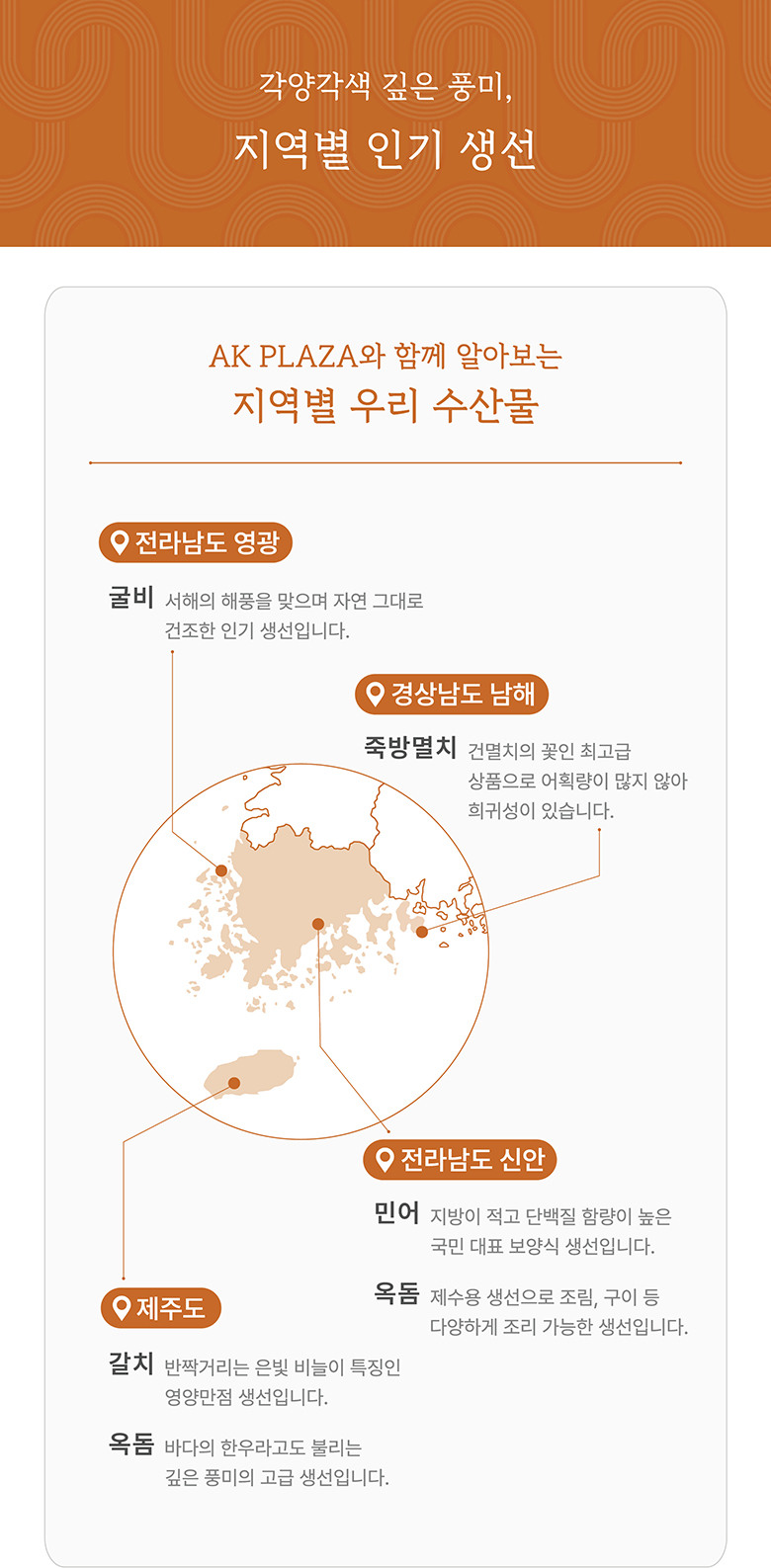 FRESH 선어 / 냉동생선