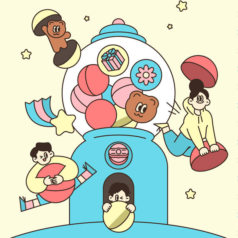 AK& 구매 시 랜덤 가챠 증정